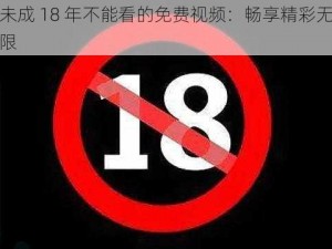 未成 18 年不能看的免费视频：畅享精彩无限