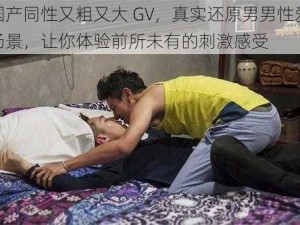 国产同性又粗又大 GV，真实还原男男性爱场景，让你体验前所未有的刺激感受