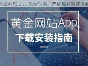 黄金网站 app 免费视频：热辣福利等你来看