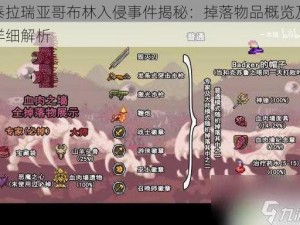 泰拉瑞亚哥布林入侵事件揭秘：掉落物品概览及详细解析