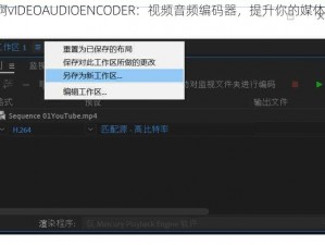 J啊v啊vIDEOAUDIOENCODER：视频音频编码器，提升你的媒体体验