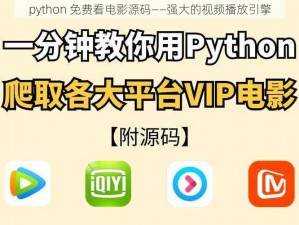 python 免费看电影源码——强大的视频播放引擎