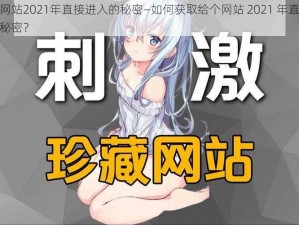 给个网站2021年直接进入的秘密—如何获取给个网站 2021 年直接进入的秘密？