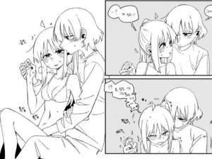 女同恋性吃奶亲胸百合漫画,女同恋性题材漫画：探索禁忌之恋