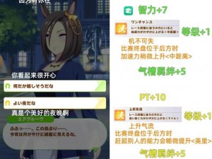 赛马娘理想的熏风事件攻略分享：策略抉择与技巧揭秘，向胜利之路迈进