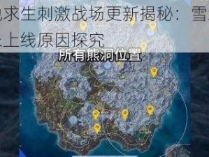 绝地求生刺激战场更新揭秘：雪地地图未上线原因探究