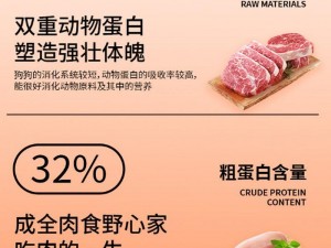 狼干综合高品质饲料，满足宠物全面营养需求