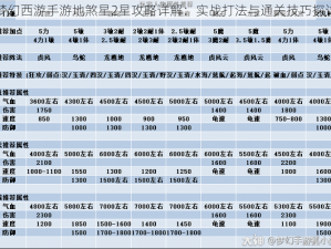 梦幻西游手游地煞星2星攻略详解：实战打法与通关技巧探讨