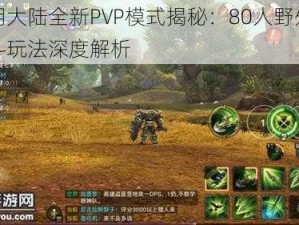 光明大陆全新PVP模式揭秘：80人野外大乱斗玩法深度解析