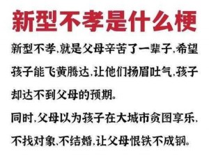 子替父耕母田是：新型不孝？