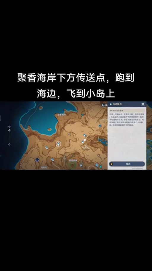 原神聚香海岸乌龟位置详解：隐藏地点大揭秘寻找攻略助你轻松找到神秘乌龟