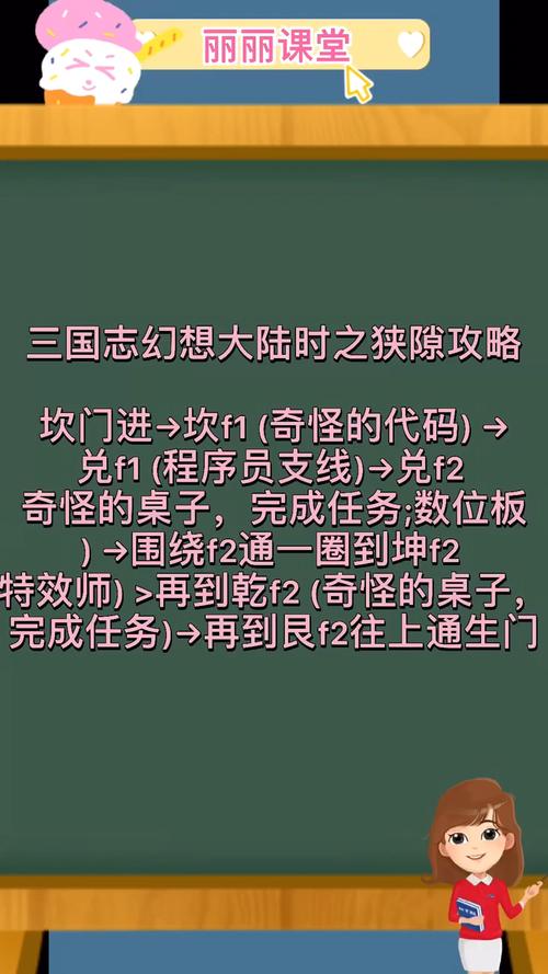 三国志幻想大陆：时之狭隙的完成攻略与心得分享