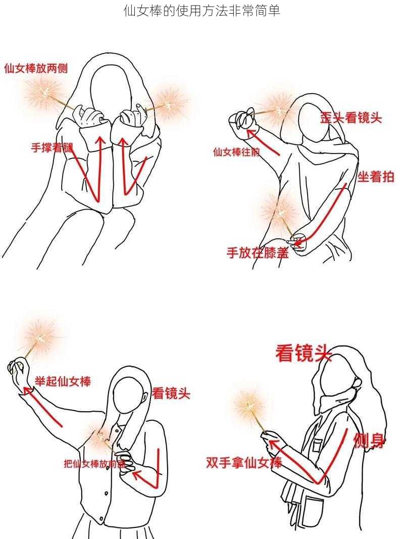 仙女棒的使用方法非常简单