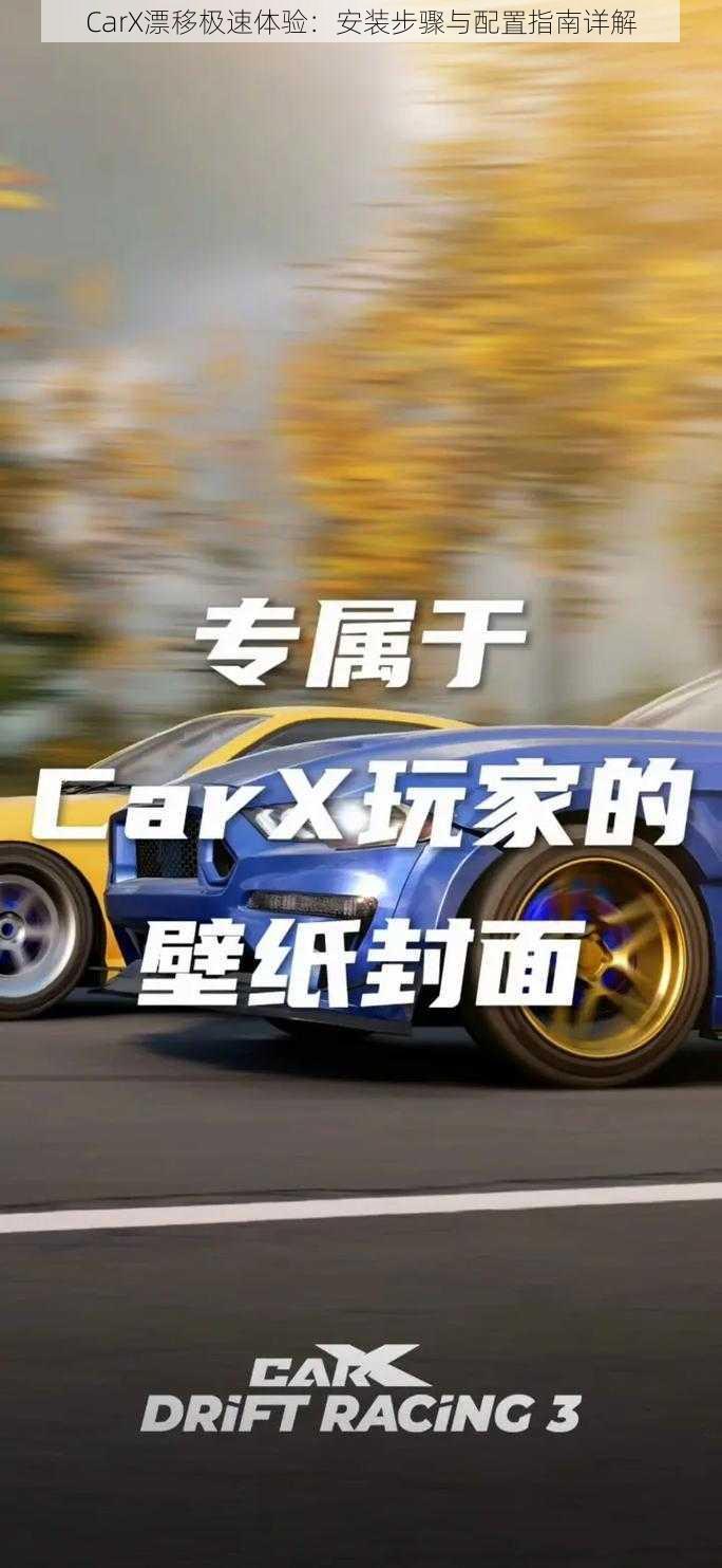 CarX漂移极速体验：安装步骤与配置指南详解