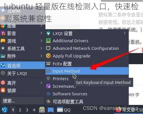 lubuntu 轻量版在线检测入口，快速检测系统兼容性