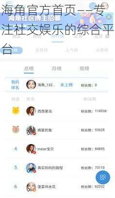 海角官方首页——专注社交娱乐的综合平台