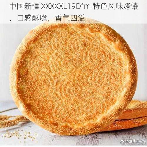 中国新疆 XXXXXL19Dfm 特色风味烤馕，口感酥脆，香气四溢