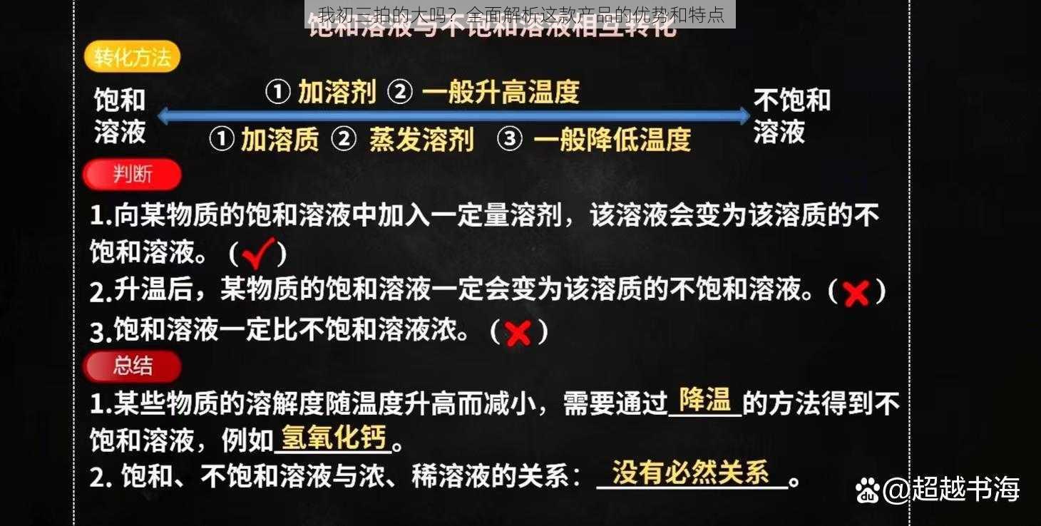 我初三拍的大吗？全面解析这款产品的优势和特点