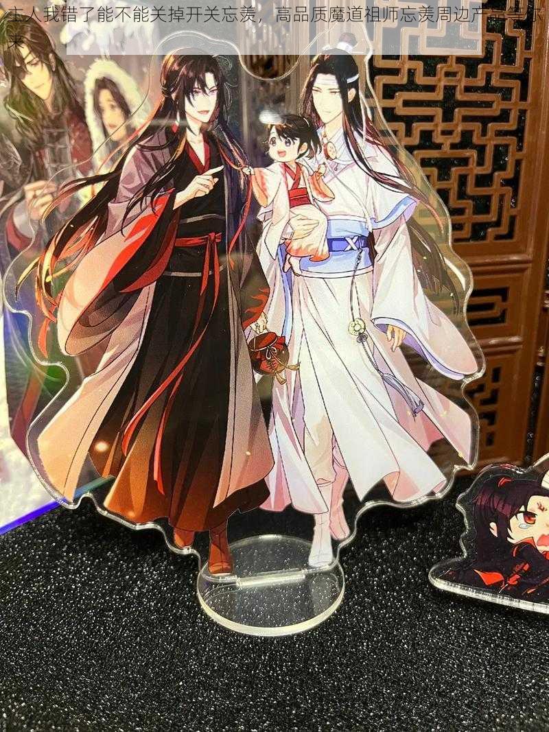 主人我错了能不能关掉开关忘羡，高品质魔道祖师忘羡周边产品等你来