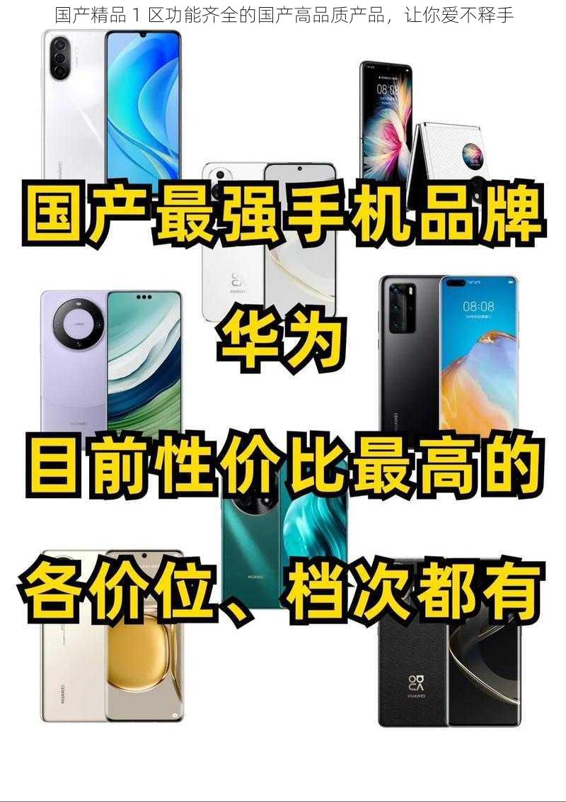 国产精品 1 区功能齐全的国产高品质产品，让你爱不释手