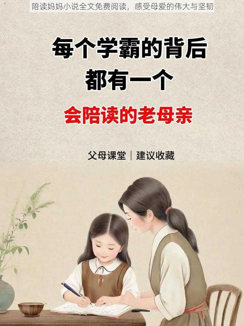 陪读妈妈小说全文免费阅读，感受母爱的伟大与坚韧