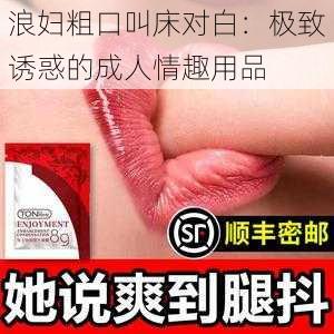 浪妇粗口叫床对白：极致诱惑的成人情趣用品