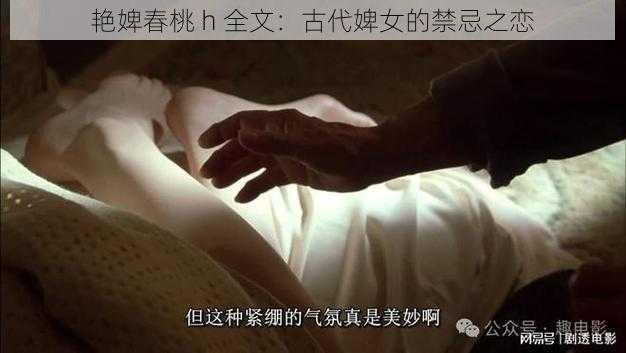 艳婢春桃 h 全文：古代婢女的禁忌之恋