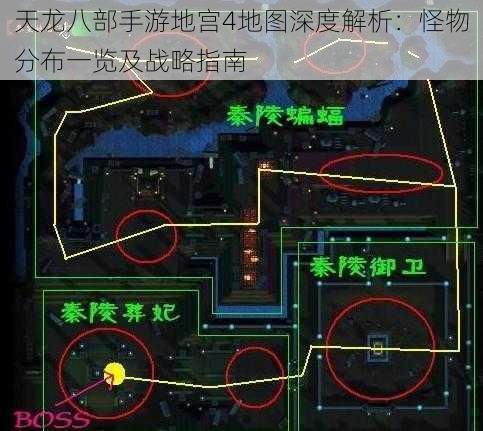 天龙八部手游地宫4地图深度解析：怪物分布一览及战略指南