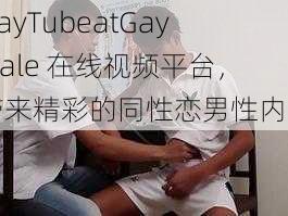 GayTubeatGayMale 在线视频平台，带来精彩的同性恋男性内容