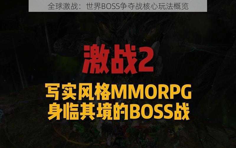 全球激战：世界BOSS争夺战核心玩法概览