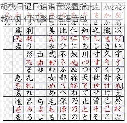 胡桃日记日语语音设置指南：一步步教你如何调整日语语音包