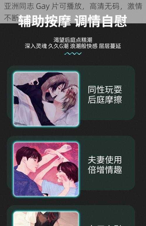 亚洲同志 Gay 片可播放，高清无码，激情不断