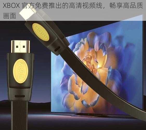 XBOX 官方免费推出的高清视频线，畅享高品质画面