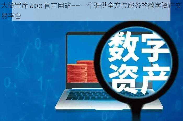 大圈宝库 app 官方网站——一个提供全方位服务的数字资产交易平台