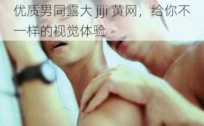 优质男同露大 jiji 黄网，给你不一样的视觉体验