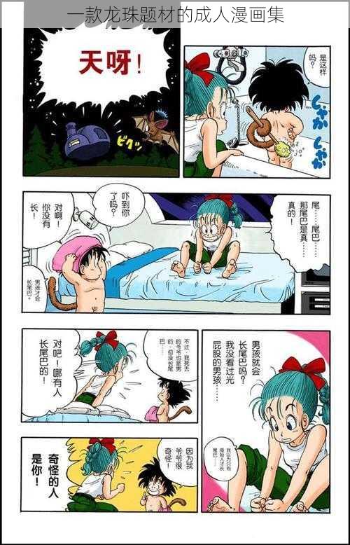 一款龙珠题材的成人漫画集