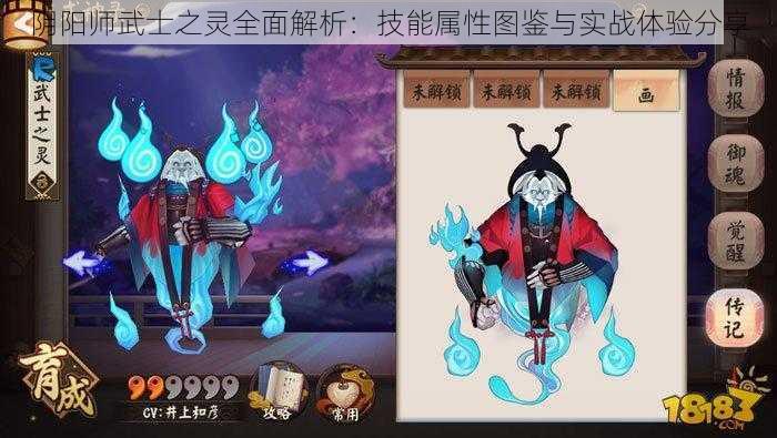 阴阳师武士之灵全面解析：技能属性图鉴与实战体验分享