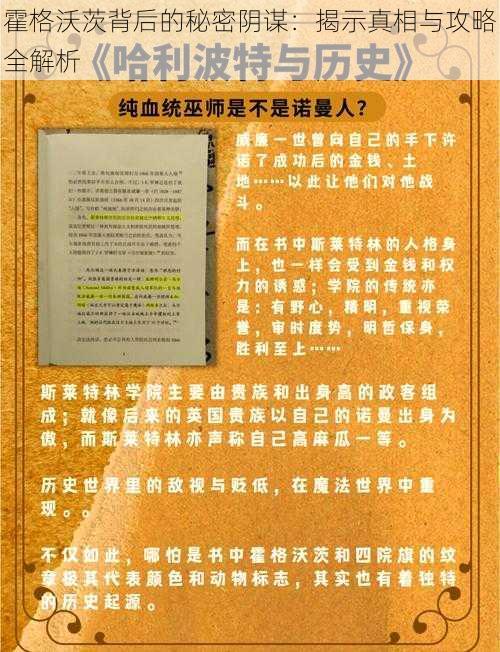 霍格沃茨背后的秘密阴谋：揭示真相与攻略全解析