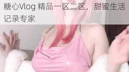 糖心Vlog 精品一区二区，甜蜜生活记录专家