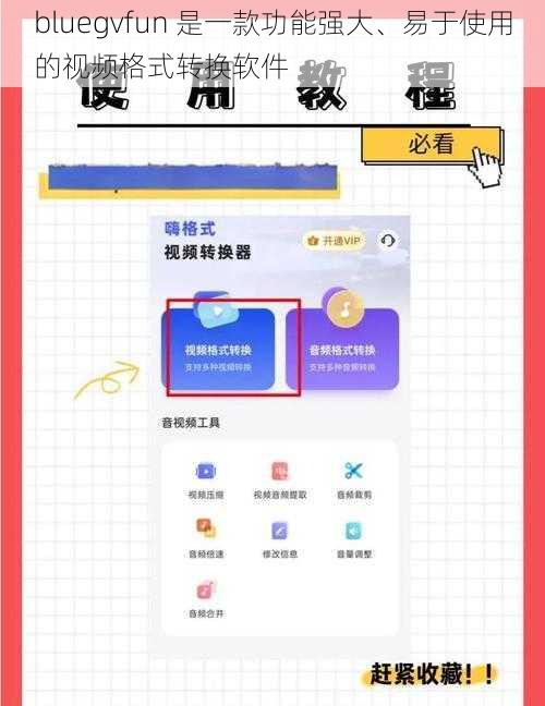 bluegvfun 是一款功能强大、易于使用的视频格式转换软件