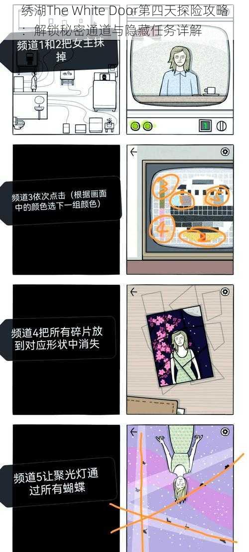 绣湖The White Door第四天探险攻略：解锁秘密通道与隐藏任务详解