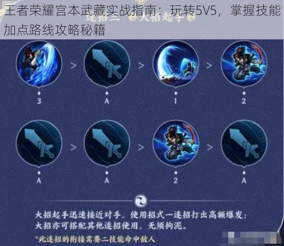 王者荣耀宫本武藏实战指南：玩转5V5，掌握技能加点路线攻略秘籍