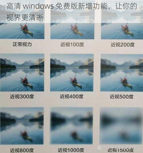 高清 windows 免费版新增功能，让你的视界更清晰