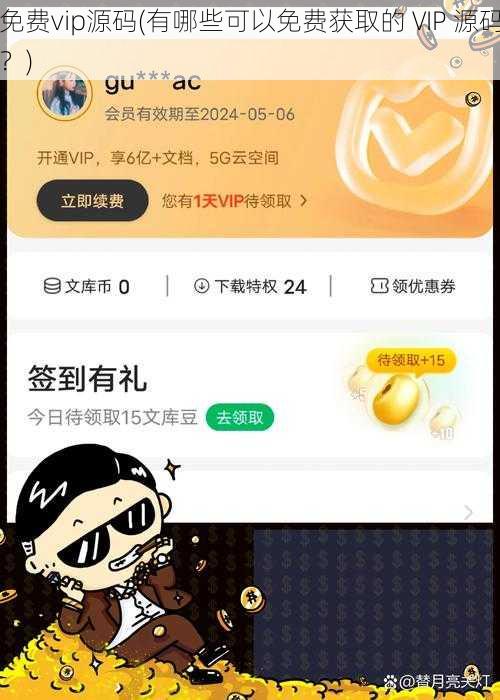 免费vip源码(有哪些可以免费获取的 VIP 源码？)