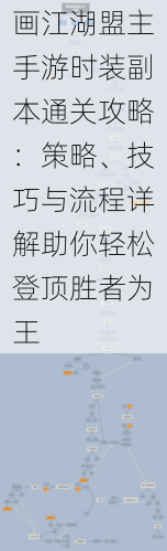 画江湖盟主手游时装副本通关攻略：策略、技巧与流程详解助你轻松登顶胜者为王