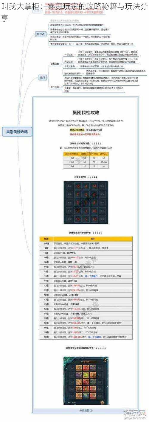 叫我大掌柜：零氪玩家的攻略秘籍与玩法分享