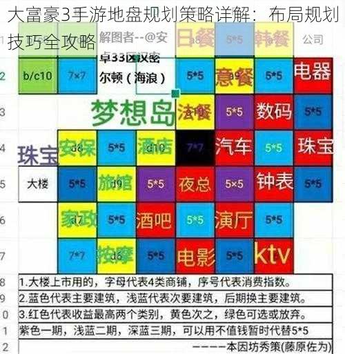 大富豪3手游地盘规划策略详解：布局规划技巧全攻略