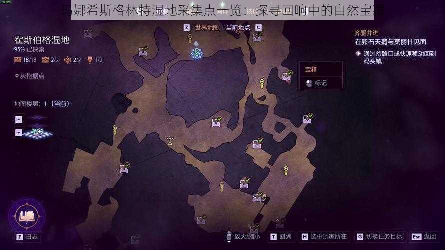 玛娜希斯格林特湿地采集点一览：探寻回响中的自然宝藏