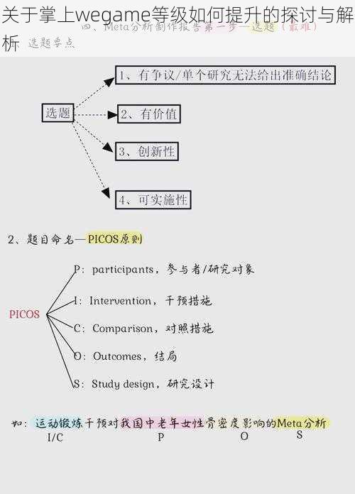 关于掌上wegame等级如何提升的探讨与解析