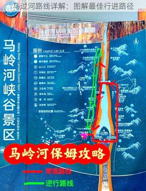 马过河路线详解：图解最佳行进路径